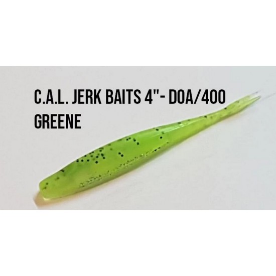Isca DOA C.A.L. Jerk Baits 4″ - cor 400