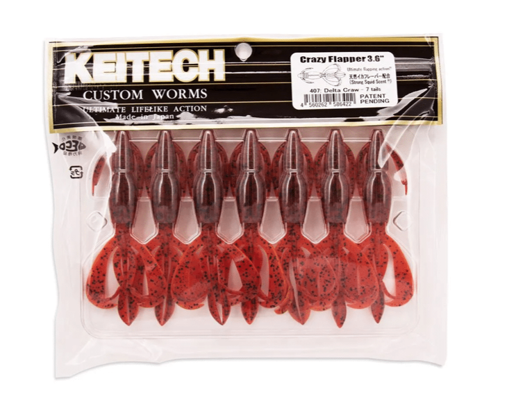 Isca Keitech Crazy Flapper 3.6''