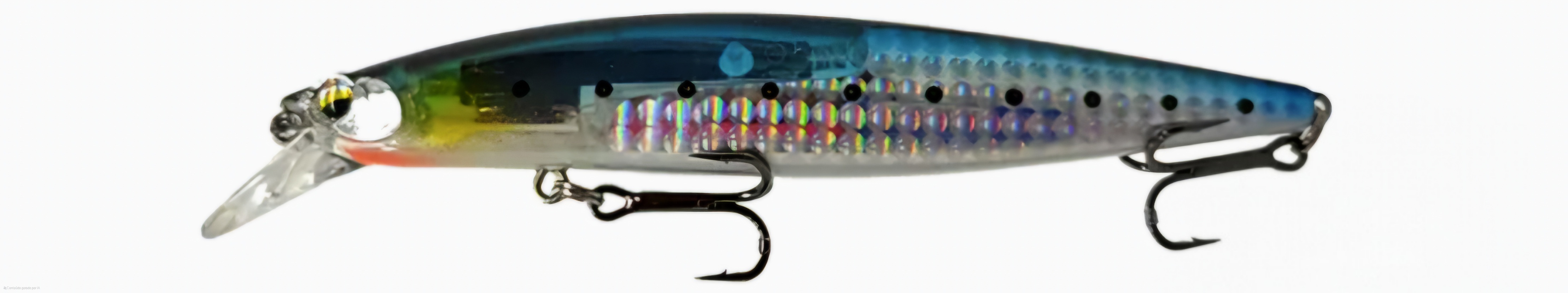 Blue BLK Back Holographic 